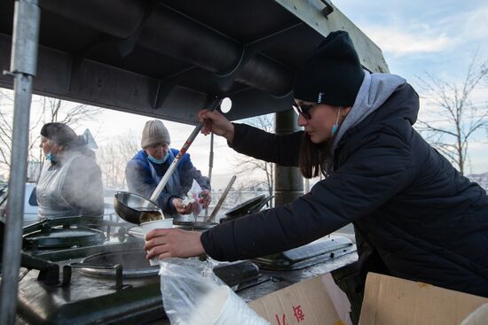 Russia Snow Cyclone Aftermath