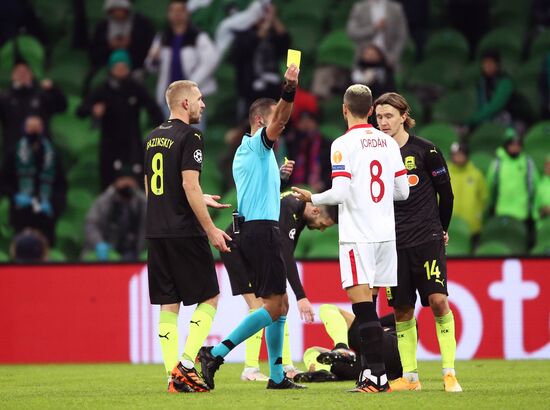 Russia Soccer Champions League Krasnodar - Sevilla