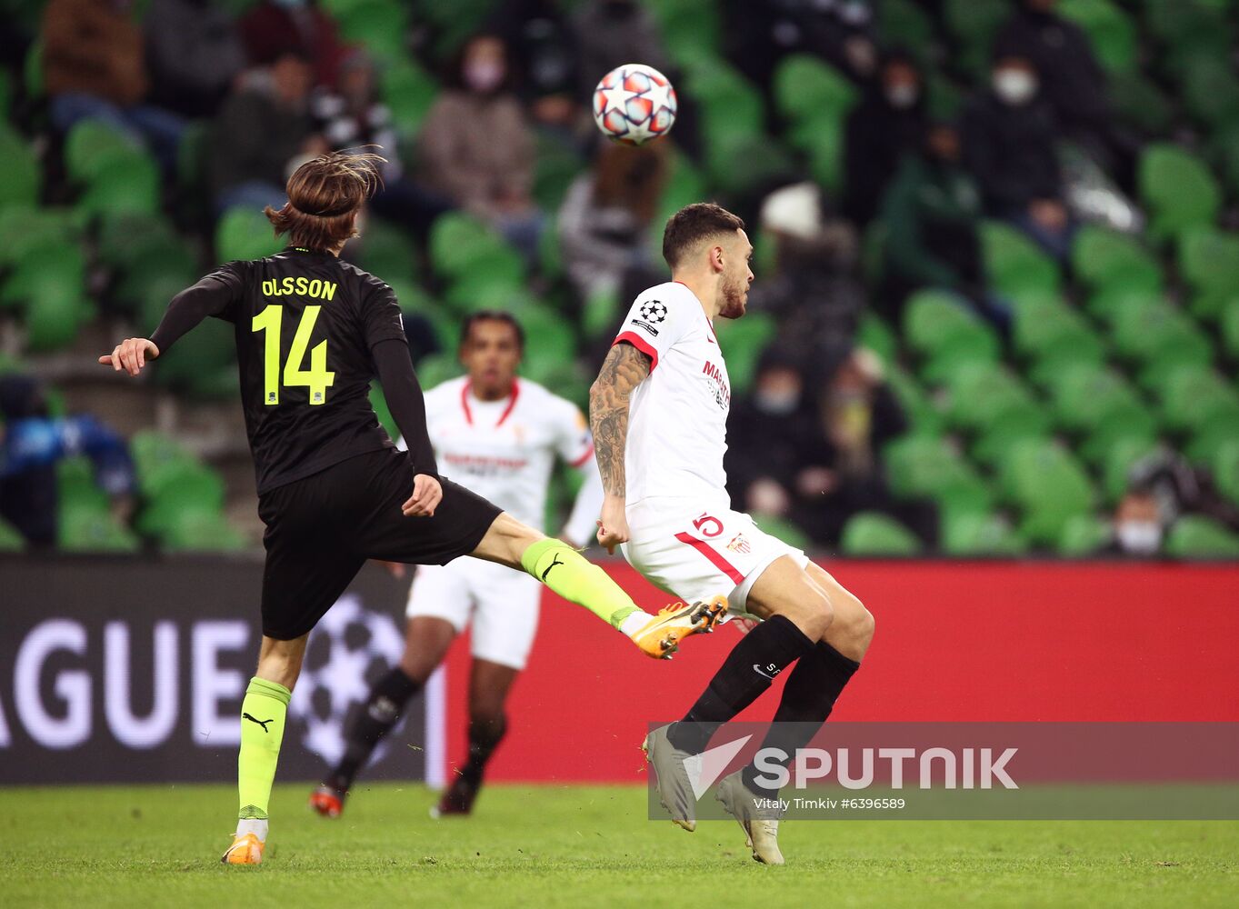 Russia Soccer Champions League Krasnodar - Sevilla