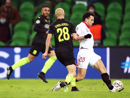Russia Soccer Champions League Krasnodar - Sevilla