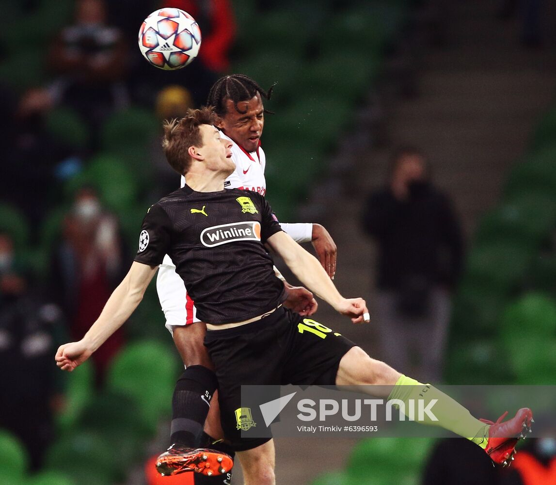 Russia Soccer Champions League Krasnodar - Sevilla