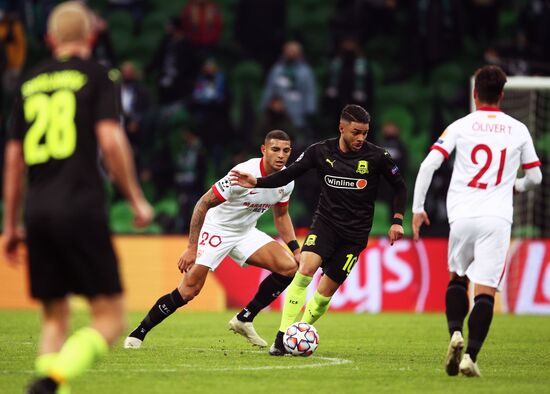 Russia Soccer Champions League Krasnodar - Sevilla