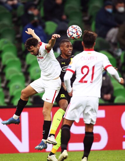 Russia Soccer Champions League Krasnodar - Sevilla