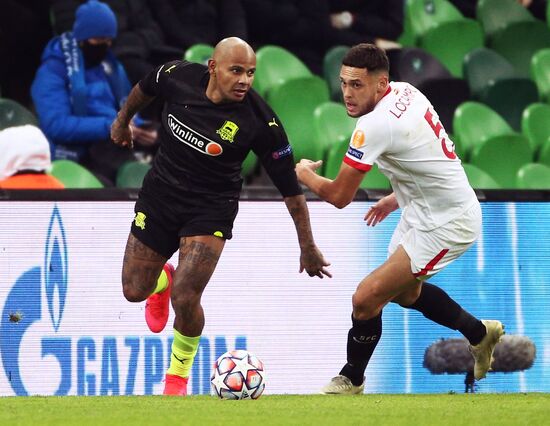 Russia Soccer Champions League Krasnodar - Sevilla