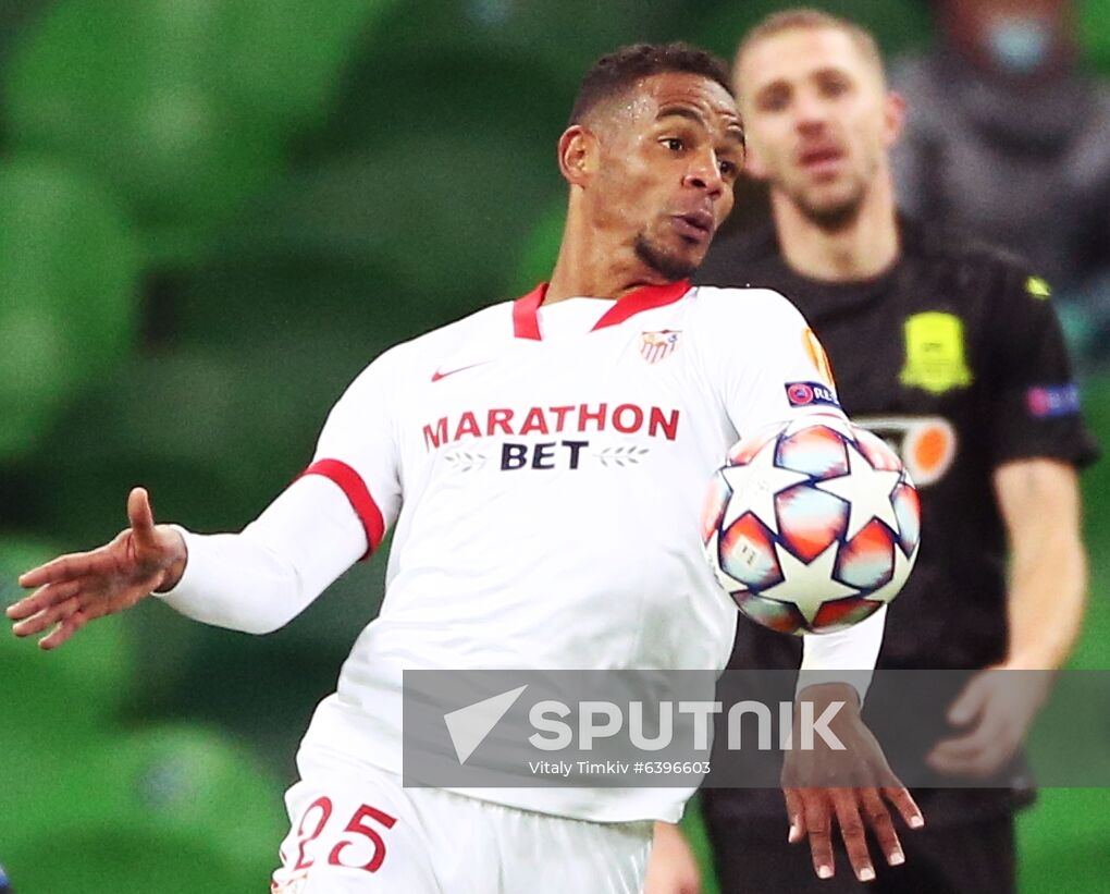 Russia Soccer Champions League Krasnodar - Sevilla