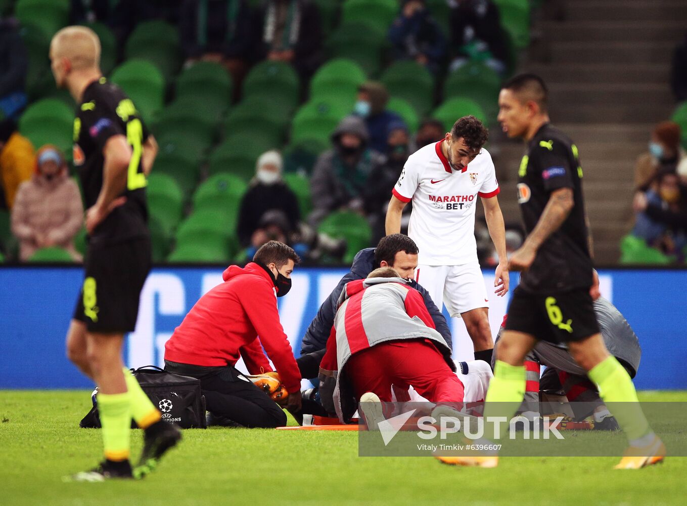 Russia Soccer Champions League Krasnodar - Sevilla