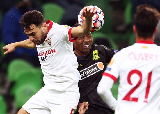 Russia Soccer Champions League Krasnodar - Sevilla