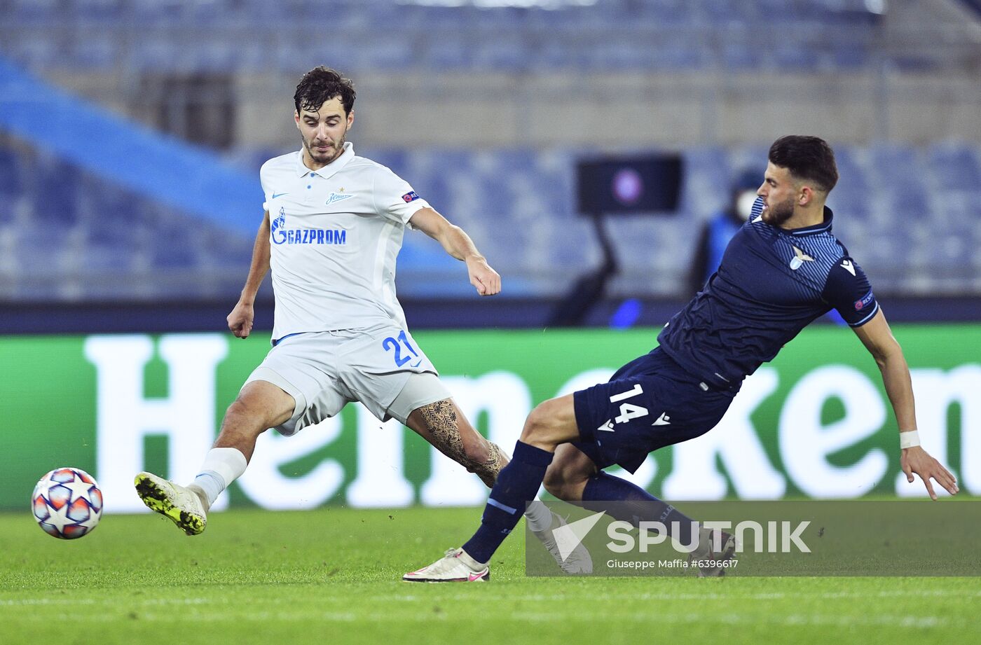 Italy Soccer Champions League Lazio - Zenit