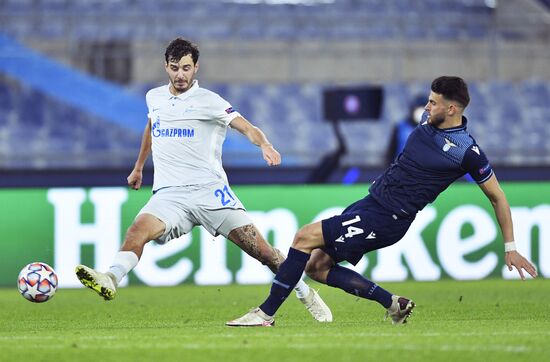 Italy Soccer Champions League Lazio - Zenit