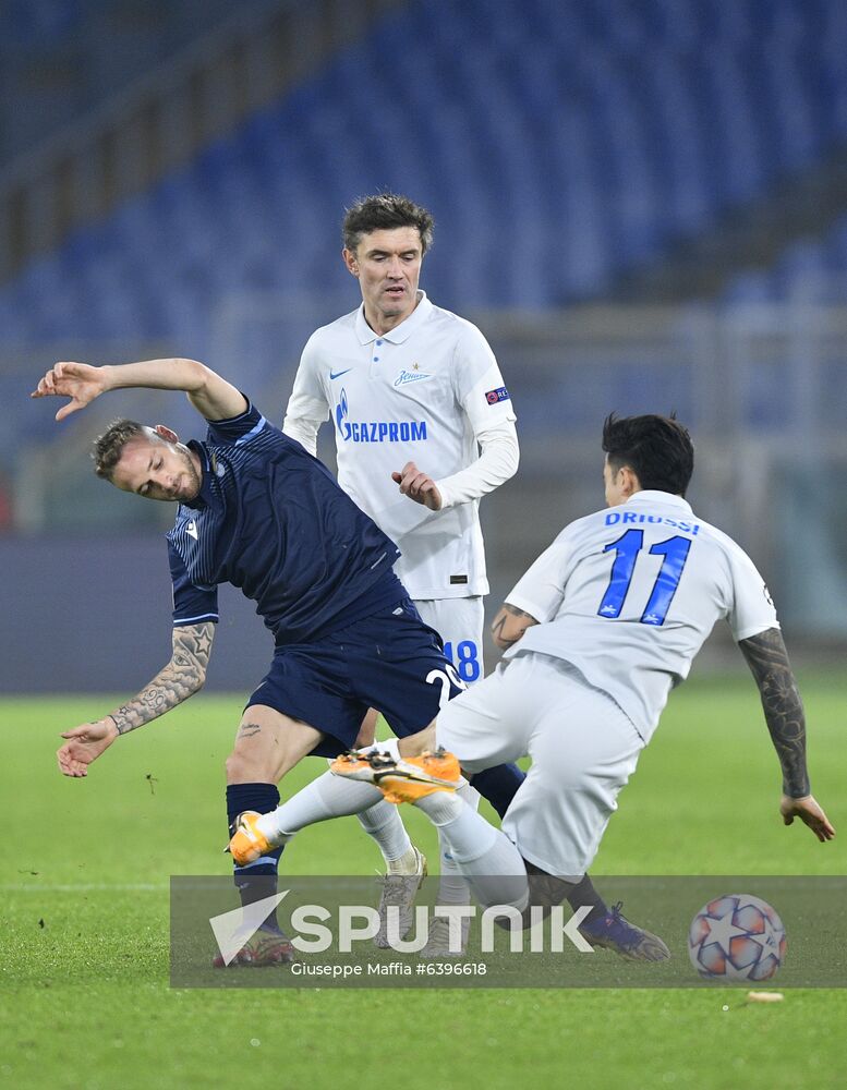Italy Soccer Champions League Lazio - Zenit