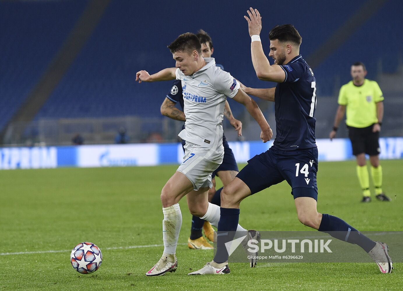 Italy Soccer Champions League Lazio - Zenit