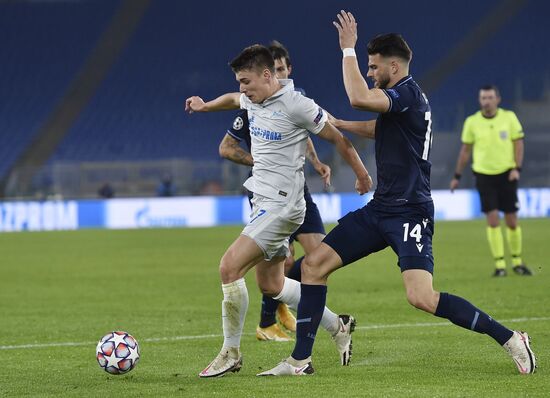 Italy Soccer Champions League Lazio - Zenit