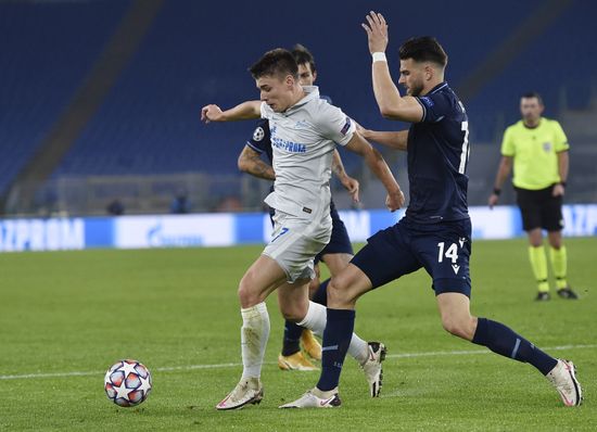 Italy Soccer Champions League Lazio - Zenit