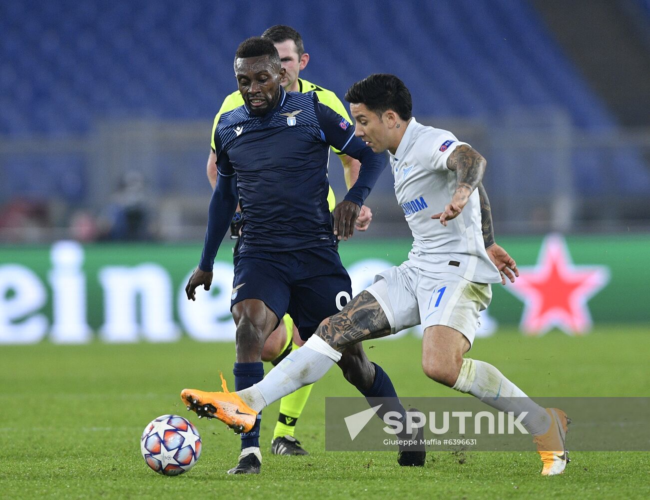 Italy Soccer Champions League Lazio - Zenit