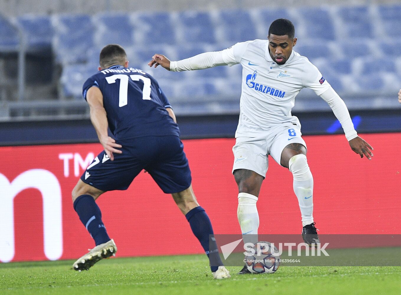 Italy Soccer Champions League Lazio - Zenit