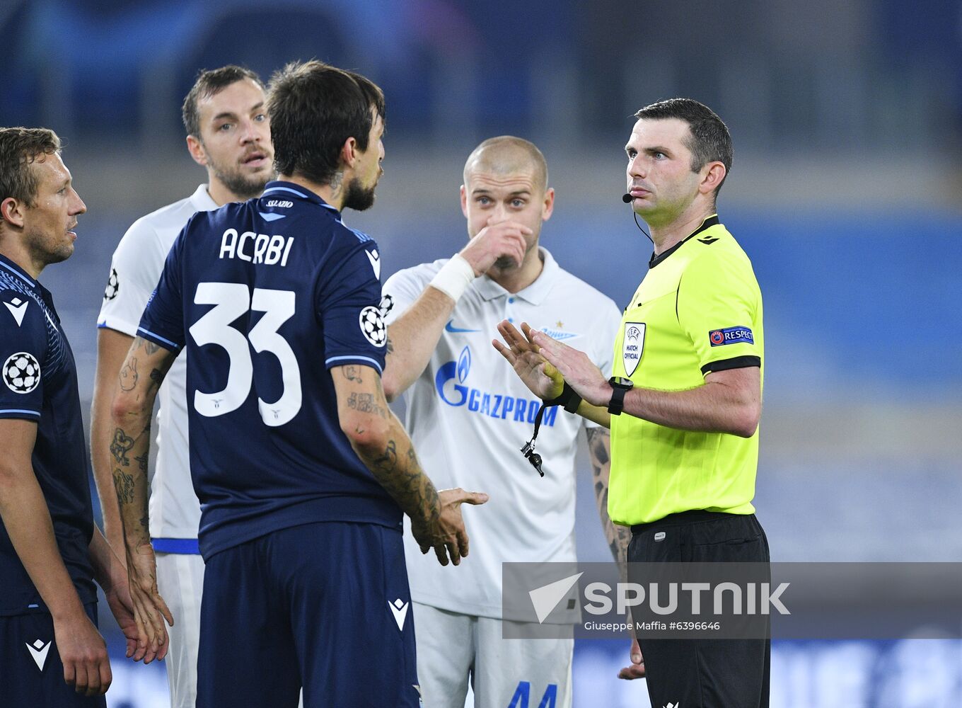 Italy Soccer Champions League Lazio - Zenit