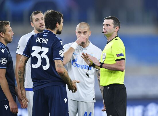 Italy Soccer Champions League Lazio - Zenit