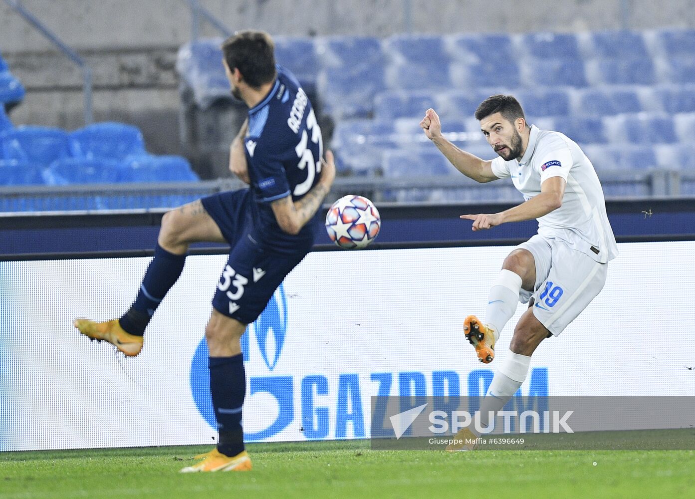 Italy Soccer Champions League Lazio - Zenit
