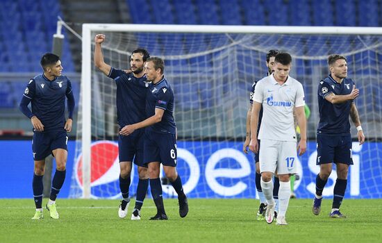 Italy Soccer Champions League Lazio - Zenit