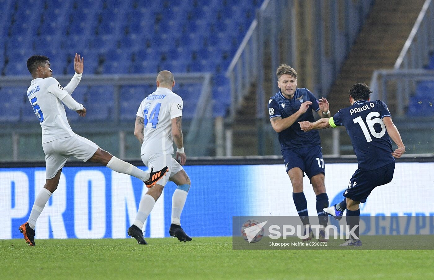 Italy Soccer Champions League Lazio - Zenit