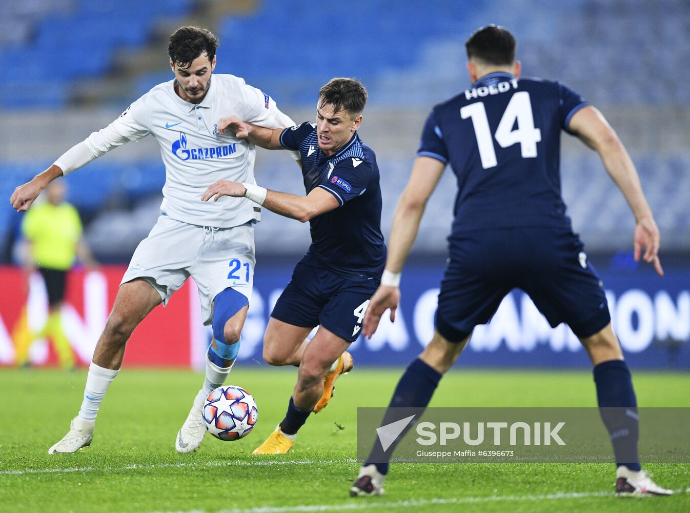 Italy Soccer Champions League Lazio - Zenit