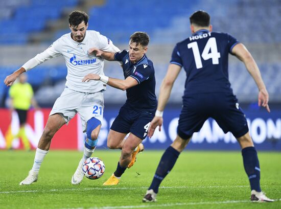 Italy Soccer Champions League Lazio - Zenit