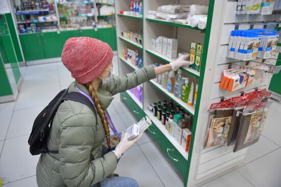 Russia Coronavirus Volunteers