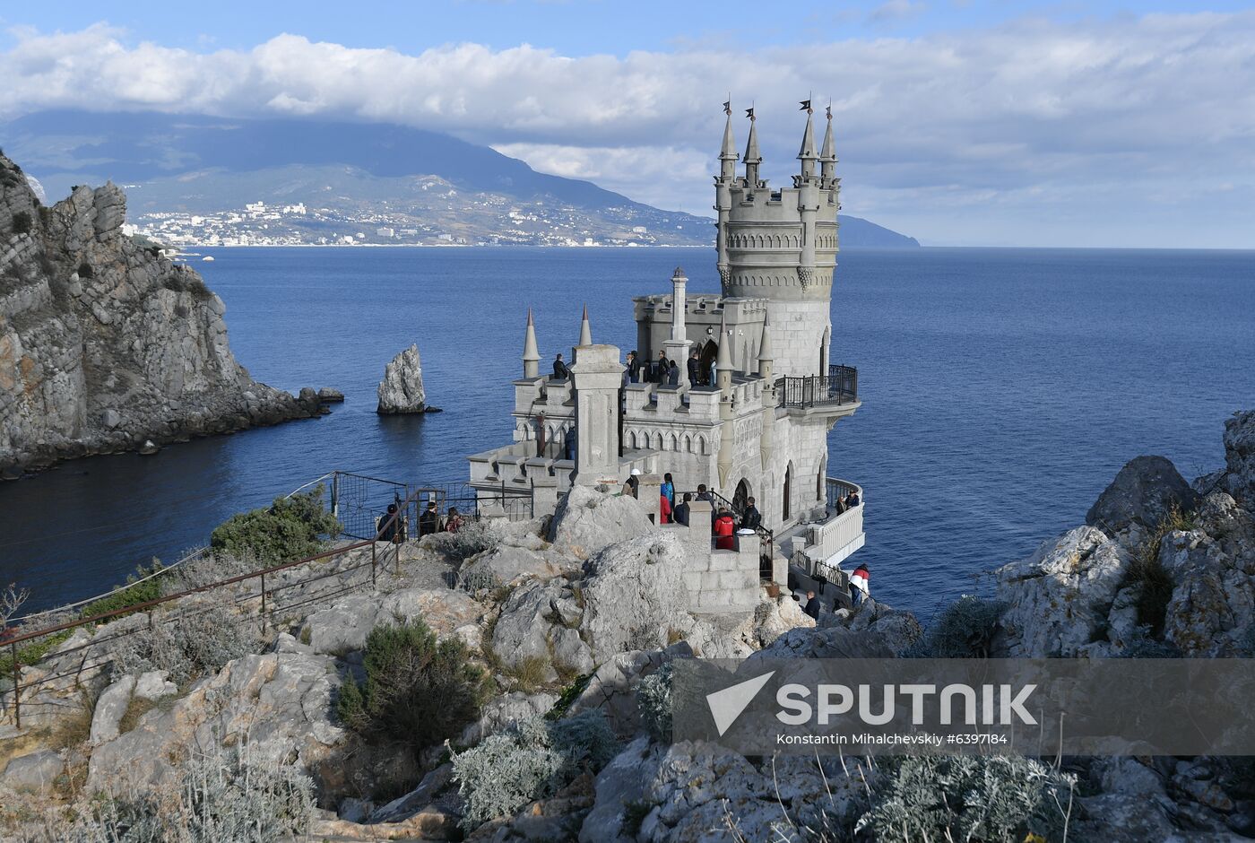 Russia Crimea Swallow's Nest Reconstruction