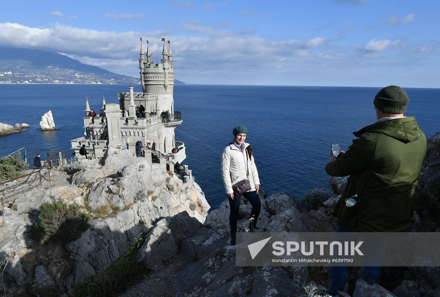 Russia Crimea Swallow's Nest Reconstruction