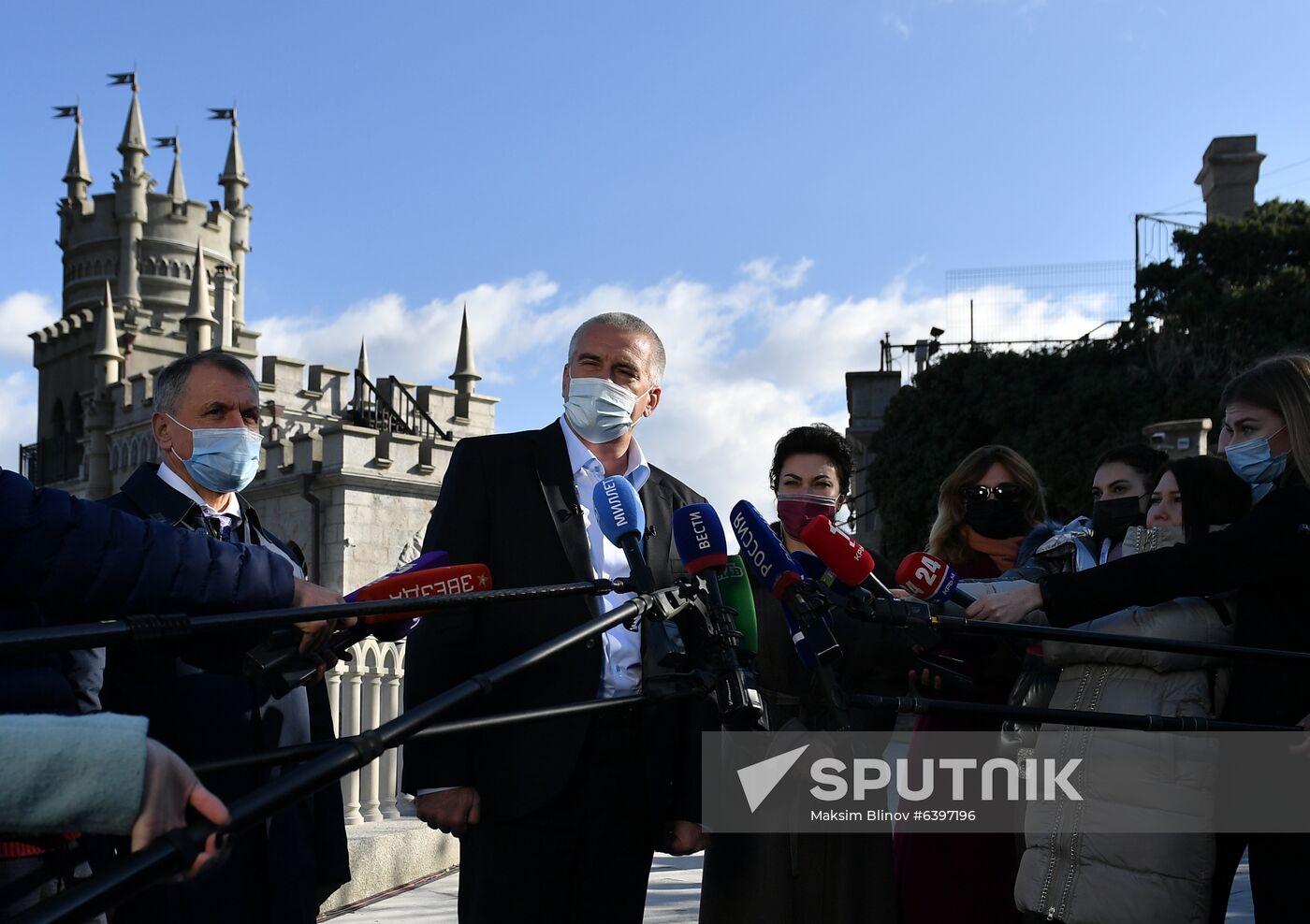 Russia Crimea Swallow's Nest Reconstruction 