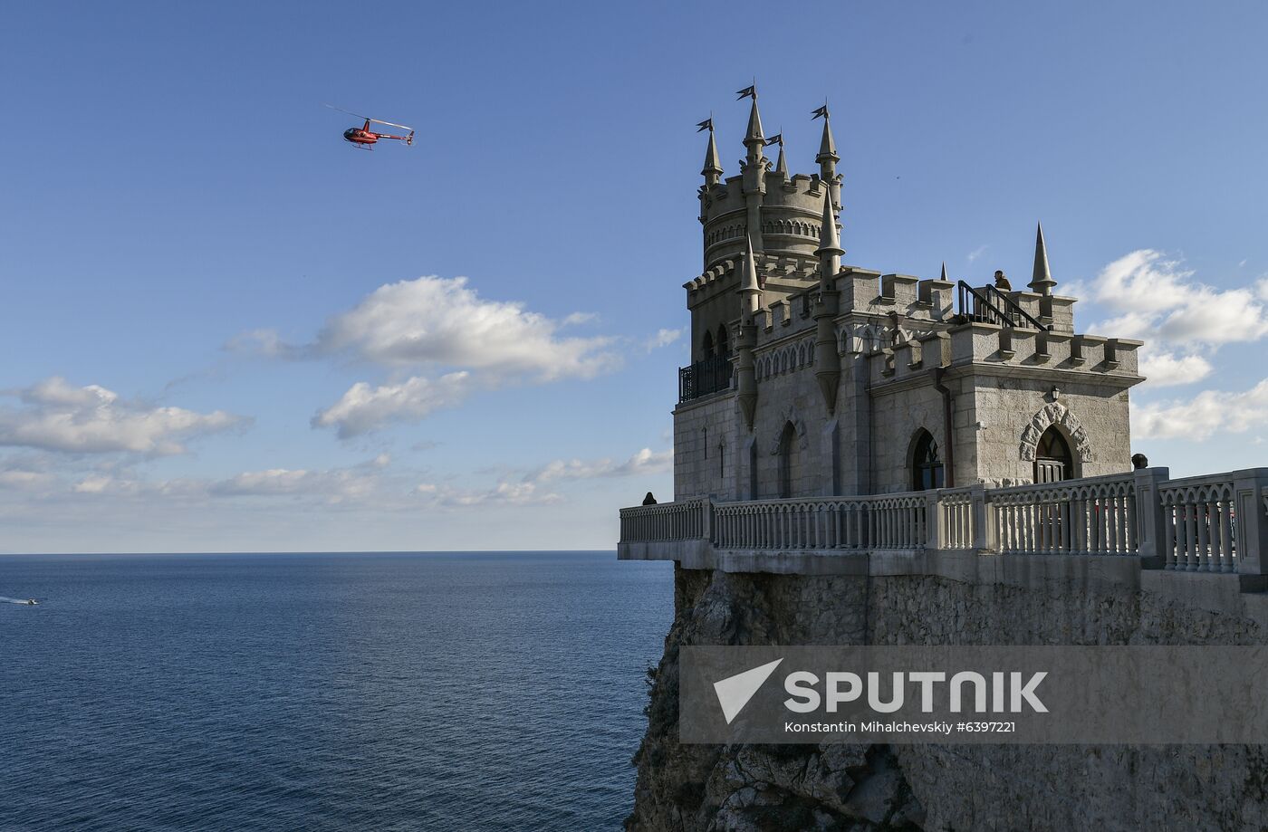 Russia Crimea Swallow's Nest Reconstruction