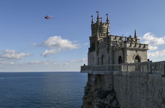 Russia Crimea Swallow's Nest Reconstruction 