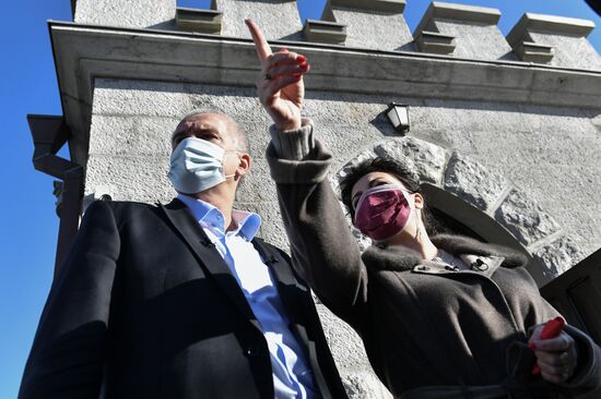 Russia Crimea Swallow's Nest Reconstruction 
