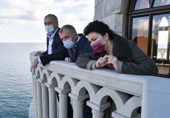 Russia Crimea Swallow's Nest Reconstruction 