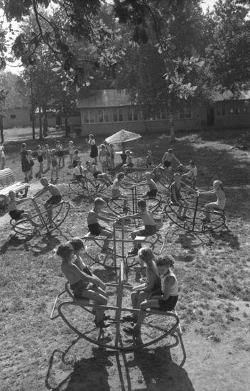 Young Pioneer camp near Moscow