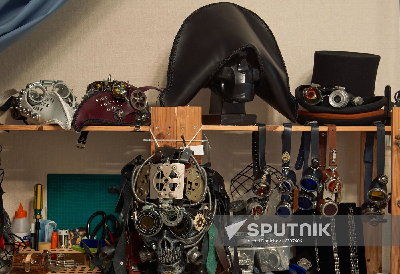 Russia SteamPunk Masks