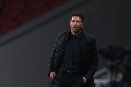 Spain Soccer Champions League Atletico - Lokomotiv