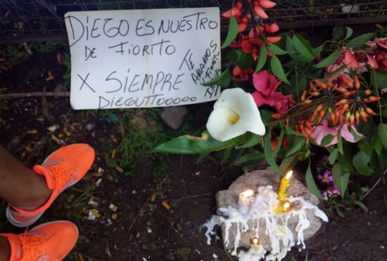 Argentina Soccer Maradona Death