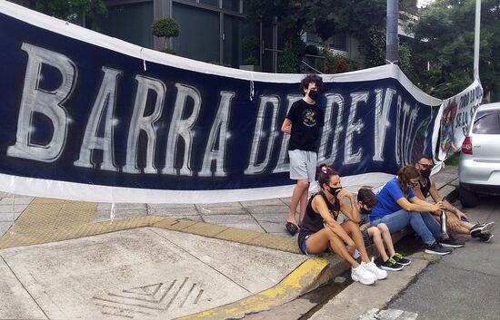 Argentina Soccer Maradona Death