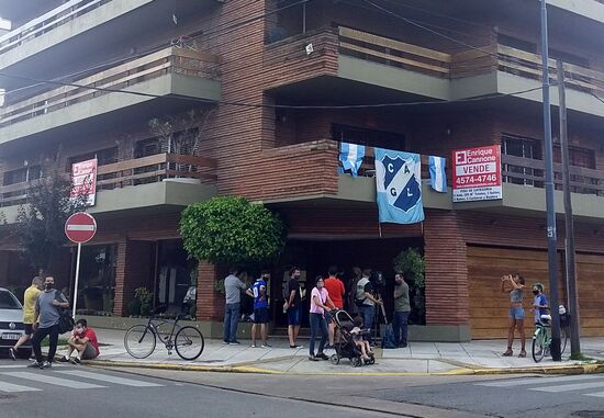 Argentina Soccer Maradona Death