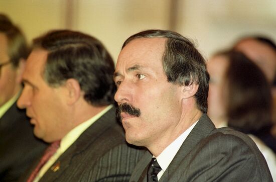 Signing Treaty of Federation in Russia