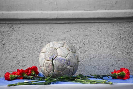 Russia Argentina Soccer Maradona Death