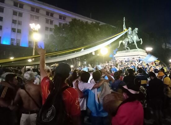 Argentina Soccer Maradona Death