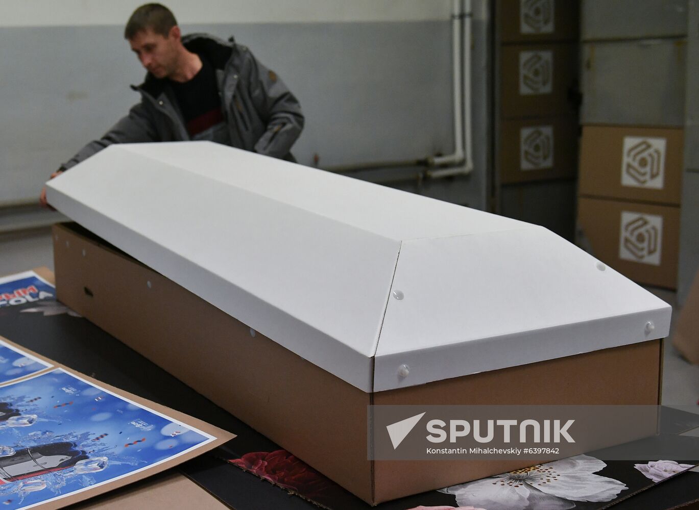 Russia Сardboard Coffins