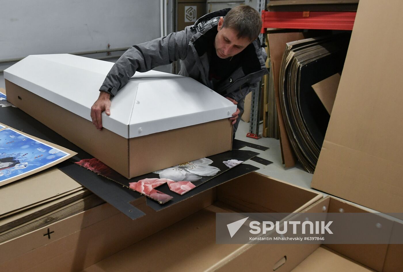Russia Сardboard Coffins