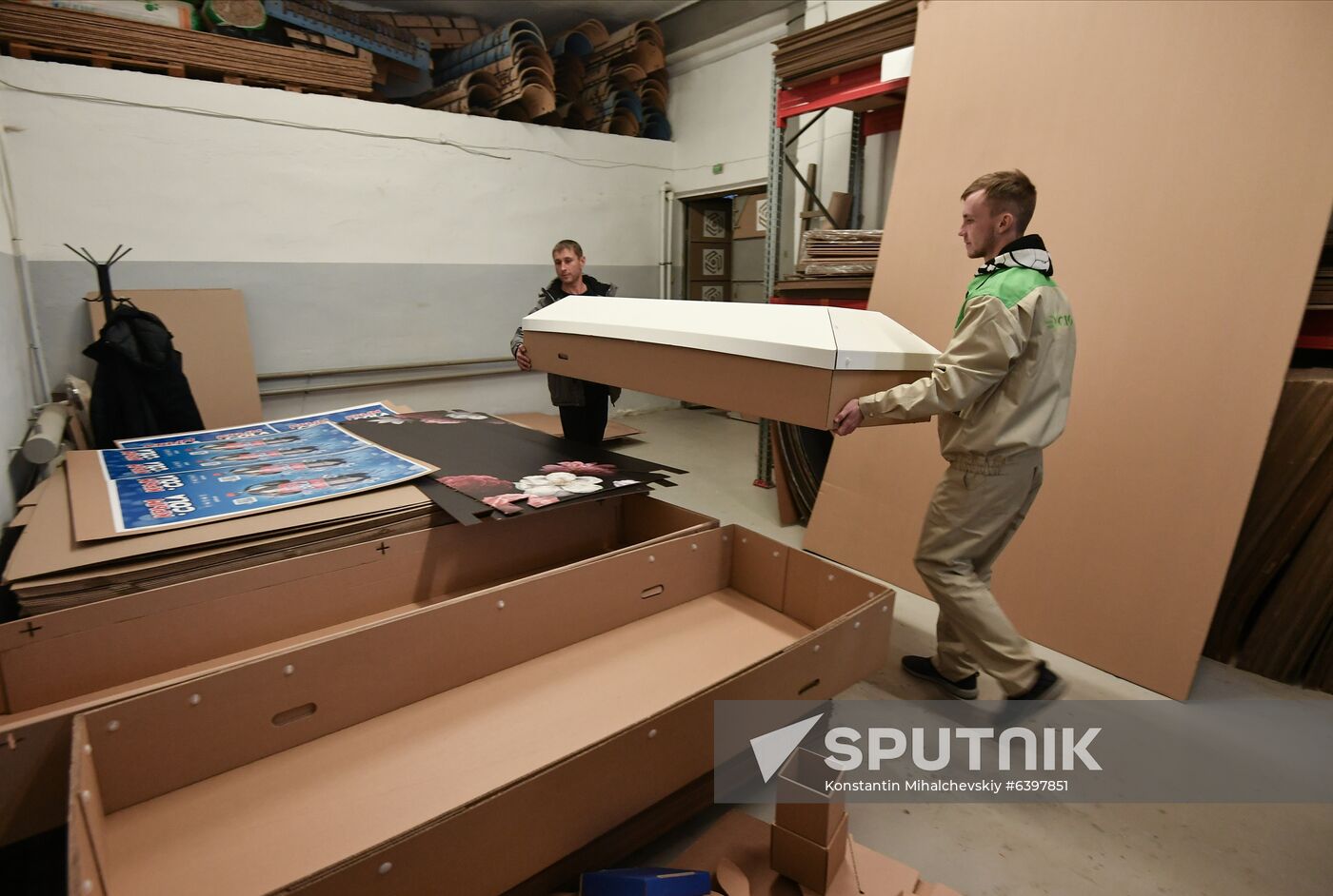 Russia Сardboard Coffins