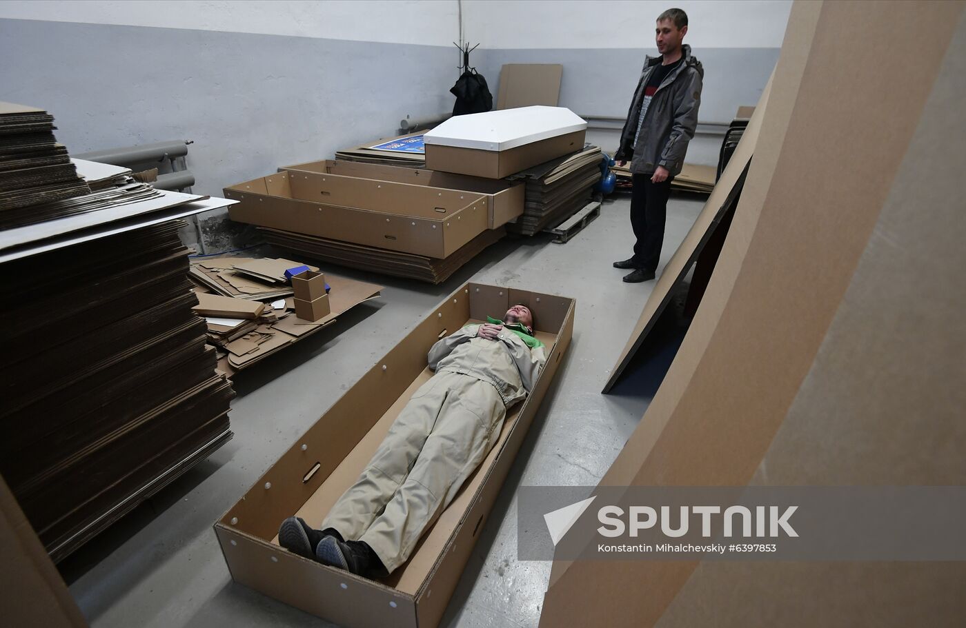 Russia Сardboard Coffins