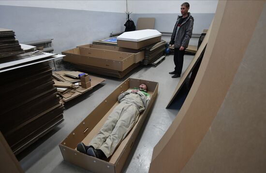 Russia Сardboard Coffins
