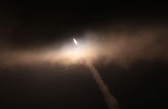 Russia Zircon Missile Launching