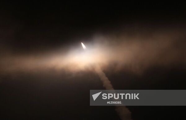 Russia Zircon Missile Launching